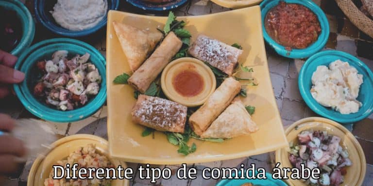 Tipos de comida árabe