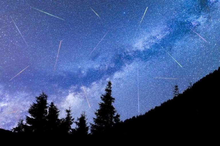 Perseidas lluvia de estrellas