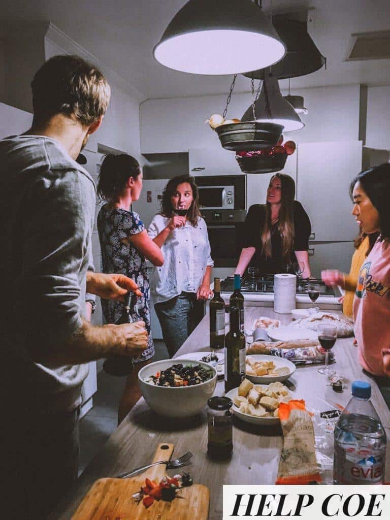 clase de cocina