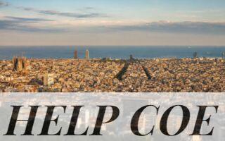 Vista de Barcelona para organizar una ruta por barrios