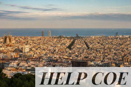 Vista de Barcelona para organizar una ruta por barrios